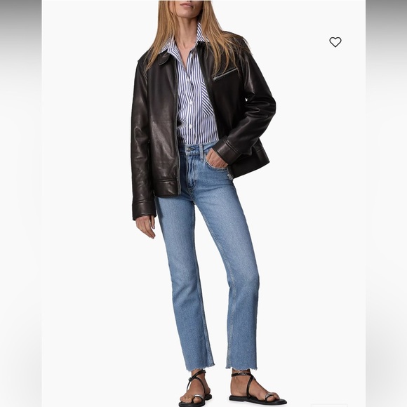 Rag & Bone The Peyton Mid-Rise Ankle Bootcut Jeans Size 28 In Benson NWT - Picture 13 of 13